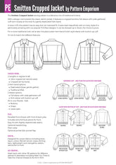 Smitten | Jean-style Cropped Jacket PDF Sewing Pattern